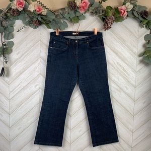 Eileen Fisher Dark Wash Denim Jeans Petite…